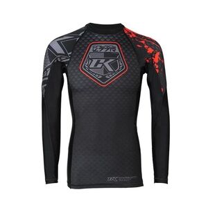 Contract Killer Stained Rash Guard Performance Shirt Long Sleeve Size Medium